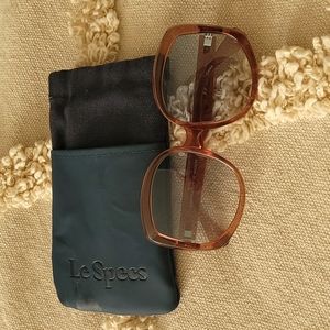 Le Specs Illumination Oversized Sunglasses
